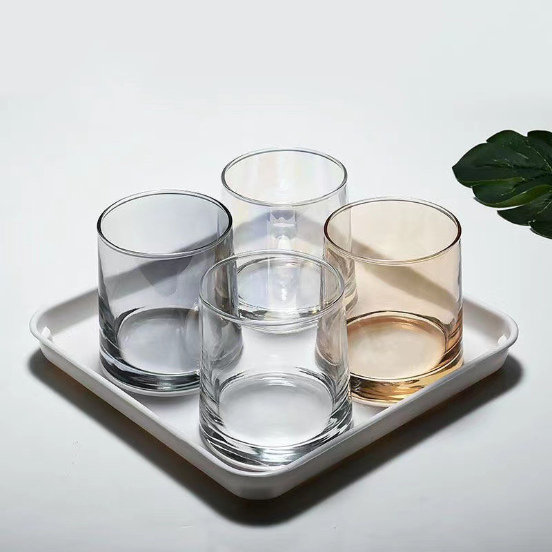 Espresso Shot Glass - Drinking Glasses Set Glass Can Shaped