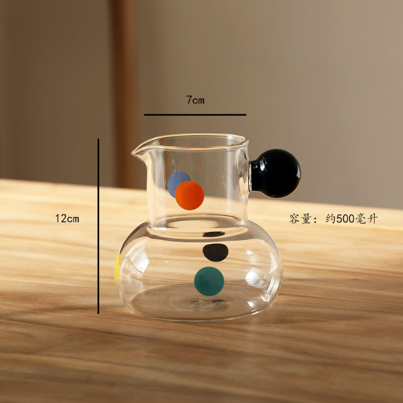 Colorful Dotted Glass Cup Hous - Espresso Shot Glass review and price