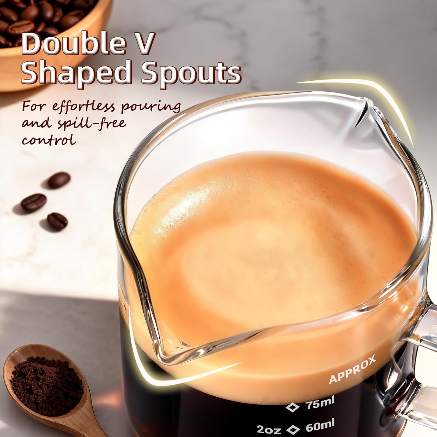 1/2pcs Espresso Cups 2.5oz Esp - Espresso Shot Glass review and price