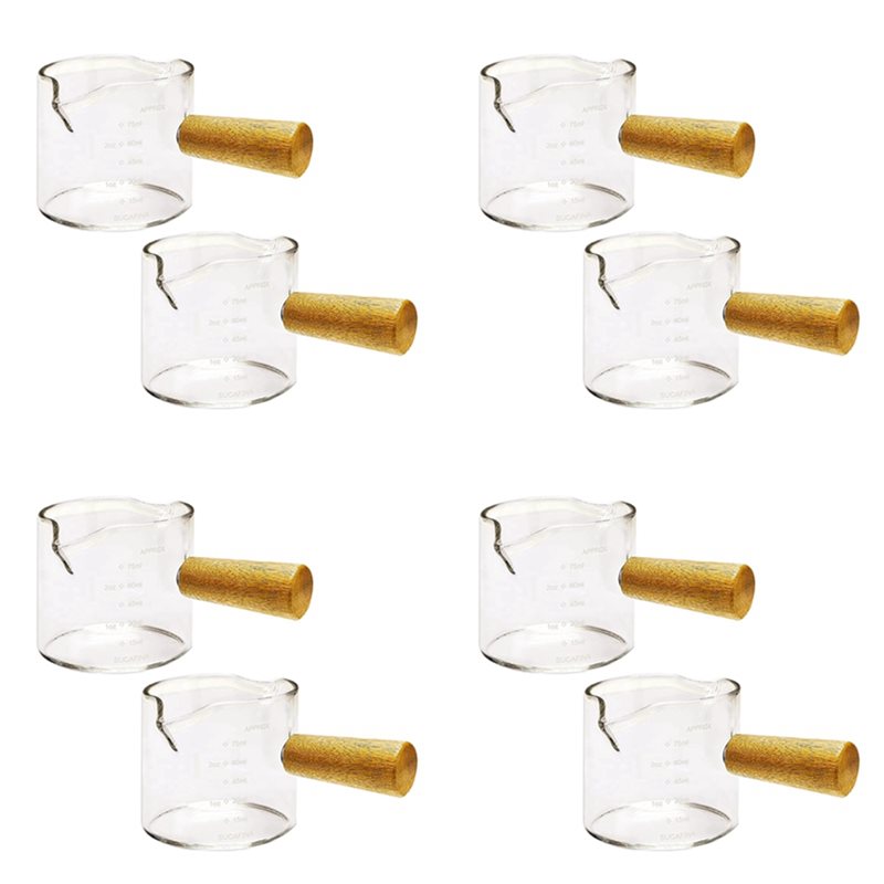 ABWZ-8Pcs Double Spouts Espres - Espresso Shot Glass review and price