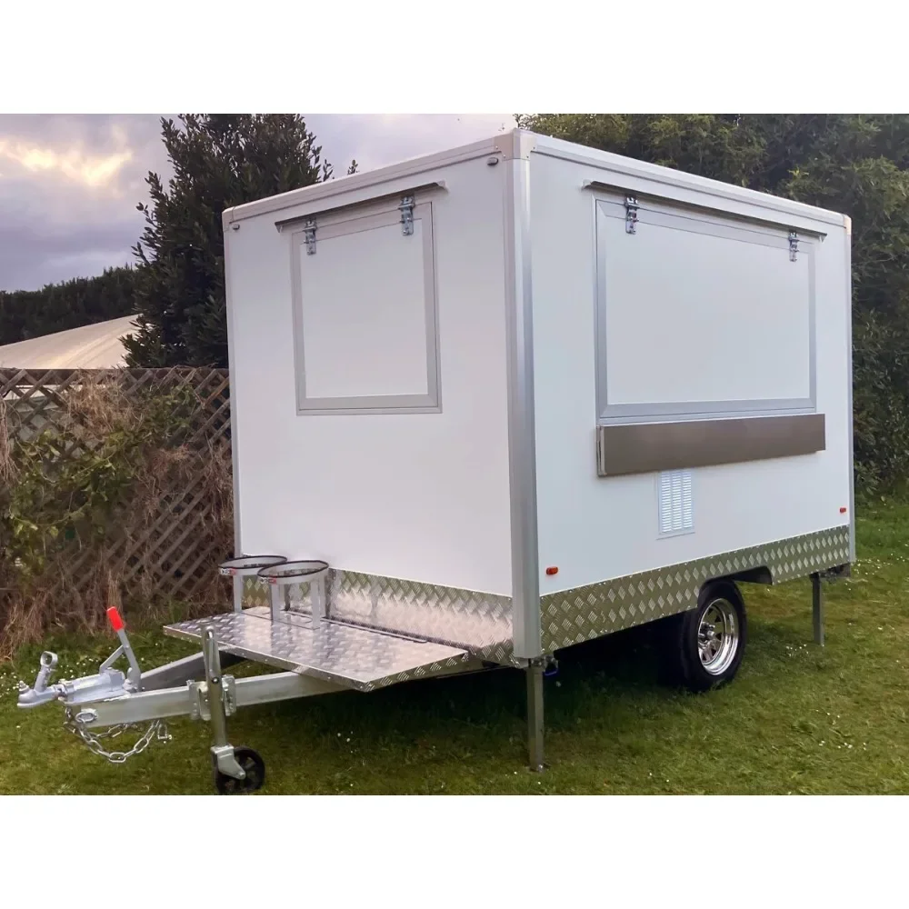New Mobile Food Trailer with F - Coffee Van Equipment review and price